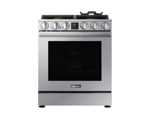 Dacor DOP30T940DS 30  Range, Silver Stainless, Dual Fuel For Discount