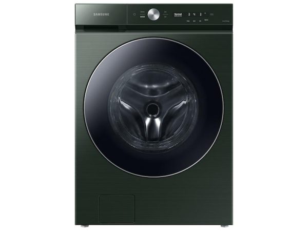 Samsung WF53BB8900AG Bespoke 5.3 Cu. Ft. Ultra Capacity Front Load Washer With Ai Optiwash™ And Auto Dispense In Forest Green on Sale