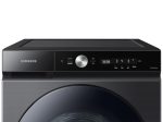 Samsung WF53BB8700AV Bespoke 5.3 Cu. Ft. Ultra Capacity Front Load Washer With Super Speed Wash And Ai Smart Dial In Brushed Black on Sale