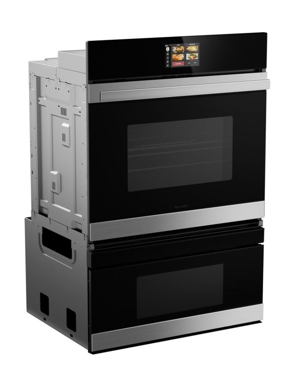 Sharp SWB3085HS 30 In. Smart Convection Wall Oven With Microwave Drawer Oven Online Hot Sale