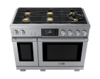 Dacor DOP48T960DS 48  Dual-Fuel Range, Silver Stainless, Natural Gas Liquid Propane Sale