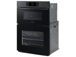 Samsung NQ70CG700DMT Bespoke 30  Microwave Combination Wall Oven With With Flex Duo™ In Matte Black Steel Online now