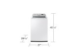 Samsung WA47CG3500AW 4.7 Cu. Ft. Large Capacity Smart Top Load Washer With Active Waterjet In White Online Sale