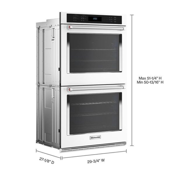 Kitchenaid KOED530PWH Kitchenaid® Double Wall Ovens With Air Fry Mode Sale