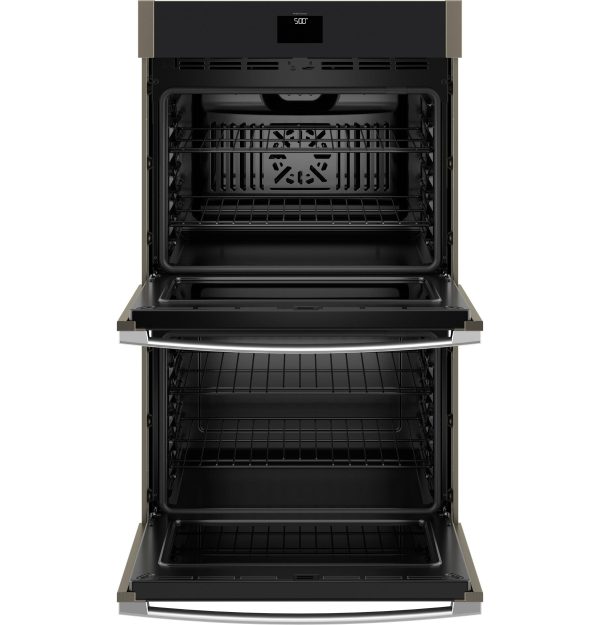 Ge Appliances JTD5000EVES Ge® 30  Smart Built-In Self-Clean Convection Double Wall Oven With No Preheat Air Fry on Sale