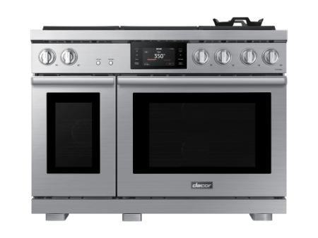 Dacor DOP48T960DS 48  Dual-Fuel Range, Silver Stainless, Natural Gas Liquid Propane Sale