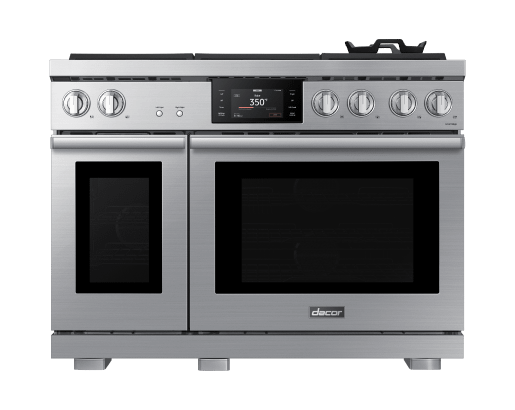 Dacor DOP48T960DS 48  Dual-Fuel Range, Silver Stainless, Natural Gas Liquid Propane Sale