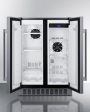 Summit FFRF24SSCSS 24  Wide Built-In Refrigerator-Freezer Cheap