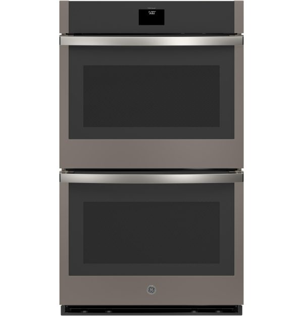 Ge Appliances JTD5000EVES Ge® 30  Smart Built-In Self-Clean Convection Double Wall Oven With No Preheat Air Fry on Sale