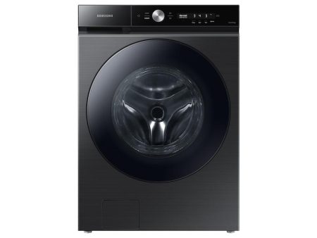 Samsung WF53BB8700AV Bespoke 5.3 Cu. Ft. Ultra Capacity Front Load Washer With Super Speed Wash And Ai Smart Dial In Brushed Black on Sale