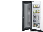 Samsung RF30BB660012 Bespoke 3-Door French Door Refrigerator (30 Cu. Ft.) With Beverage Center™ In White Glass Online Hot Sale