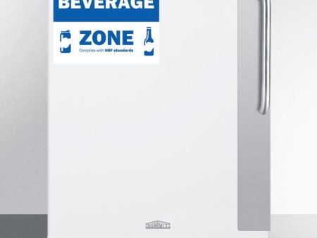 Summit FF6W7BZLHD 24  Wide All-Refrigerator Fashion