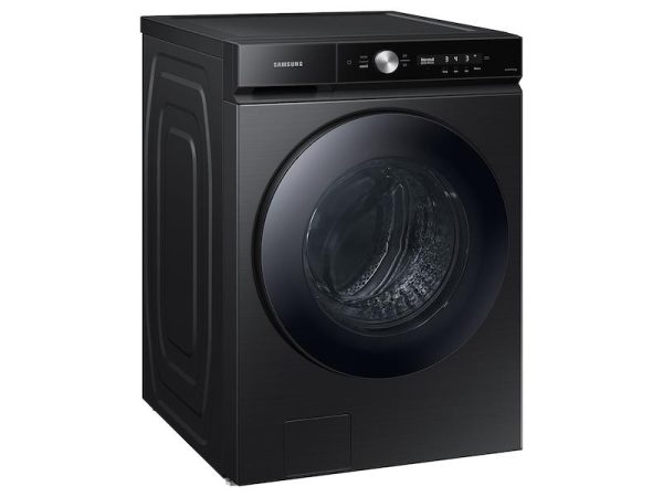 Samsung WF53BB8700AV Bespoke 5.3 Cu. Ft. Ultra Capacity Front Load Washer With Super Speed Wash And Ai Smart Dial In Brushed Black on Sale