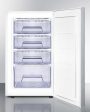 Summit FS407LWXSSHH 20  Wide All-Freezer on Sale