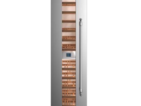 Bertazzoni REF18WCPIXL23 18  Built-In Wine Cellar Column - Stainless - Left Hinge Online now