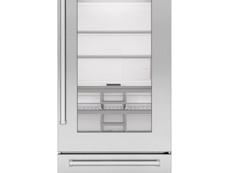 Sub-Zero CL3050UGSPL 30  Classic Over-And-Under Refrigerator Freezer With Glass Door Supply