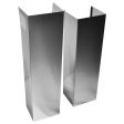 Amana EXTKIT25FS Wall Hood Chimney Extension Kit - Stainless Steel Discount