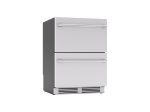 Zephyr PRRD24C2AS 24  Dual Zone Refrigerator Drawers For Cheap