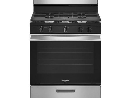 Whirlpool WFG505M0MS 5.1 Cu. Ft. Freestanding Gas Range With Edge To Edge Cooktop Sale