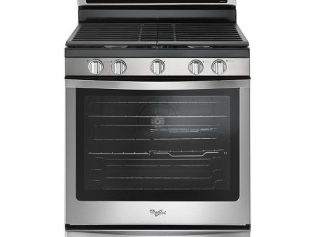 Whirlpool WFG770H0FZ 5.8 Cu. Ft. Freestanding Gas Range With Fingerprint-Resistant Stainless Steel For Sale