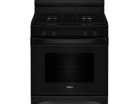 Whirlpool WFGS3530RB 30-Inch Self Clean Gas Range With No Preheat Mode Online Sale