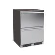 Xo Appliance XOU24RDS Refrigerated Drawers 24  Solid Ss Drawer Front Online now