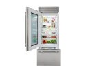 Sub-Zero CL3050UGSTL 30  Classic Over-And-Under Refrigerator Freezer With Glass Door Cheap