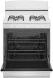 Amana AGR4203MNW Amana® 30-Inch Gas Range With Easy-Clean Glass Door For Cheap