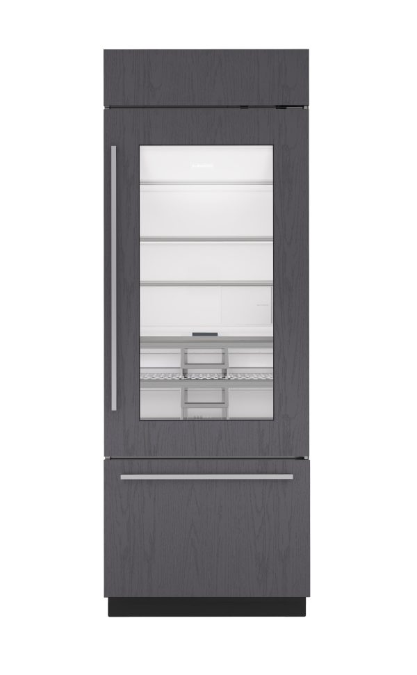 Sub-Zero CL3050UGOR 30  Classic Over-And-Under Refrigerator Freezer With Glass Door - Panel Ready For Sale