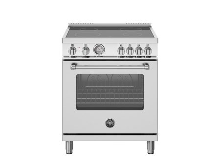 Bertazzoni MAS304CEMXV 30 Inch Electric Range, 4 Heating Zones, Electric Oven Stainless Steel For Cheap